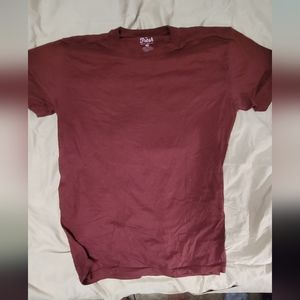 Maroon t-shirt